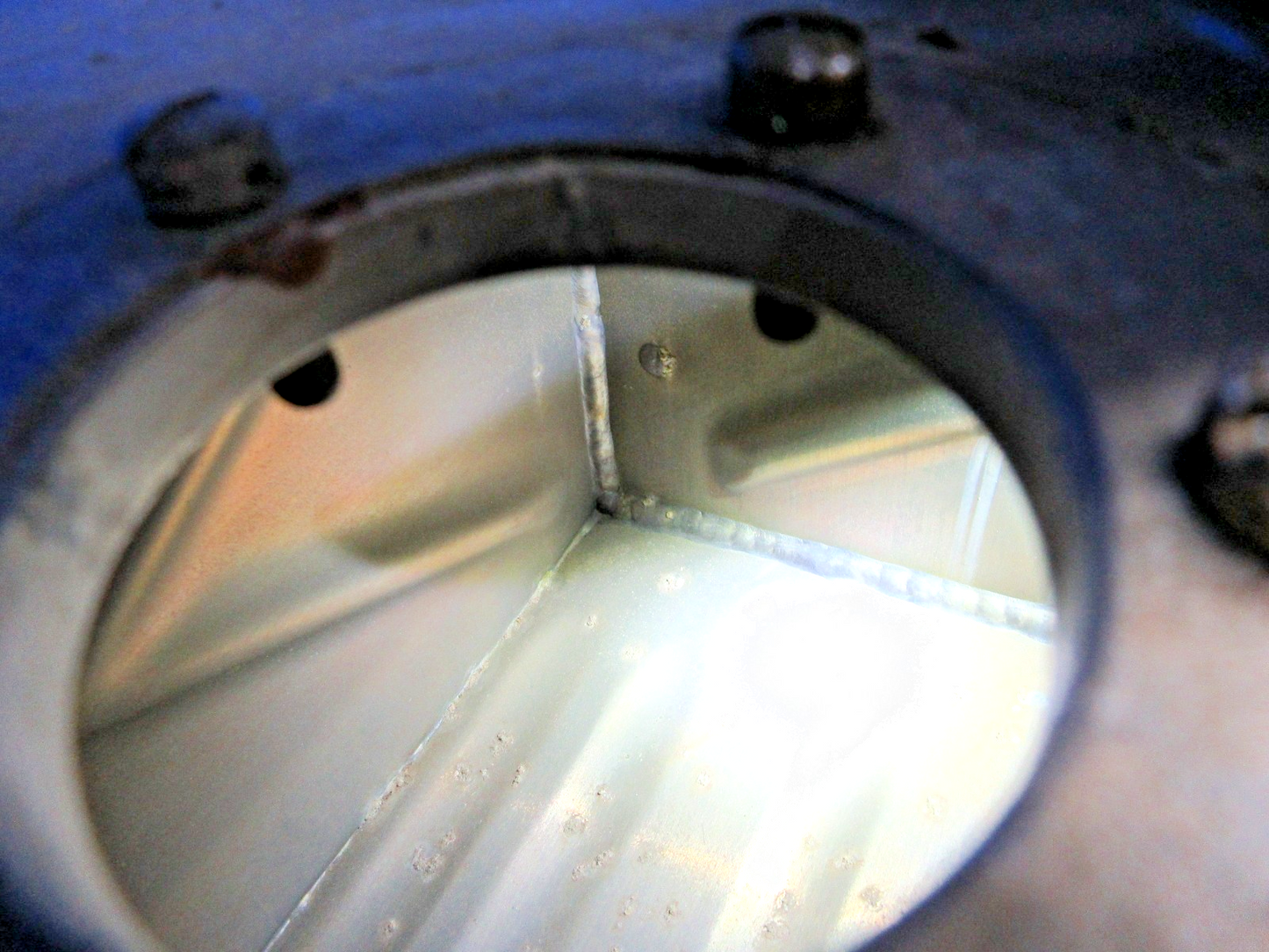 Beech 95 / D95A Travel Air Anti-Ice Fluid Tank  P/N 95-960007-1 (0326-834)12