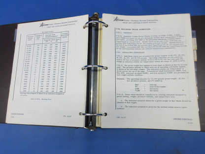 Allison Prop-Jet Convair Flight Manual Pt. 2 (0824-1253)