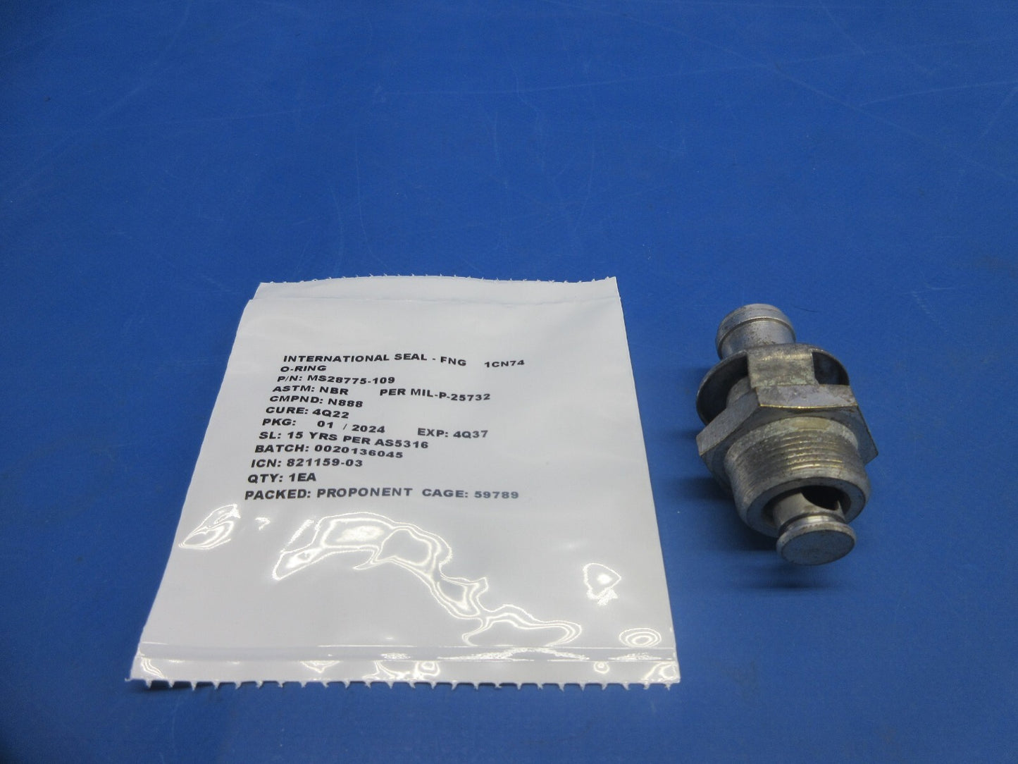 Auto Valve Quick Drain With New Seal P/N BJ1000-AS1 NOS (1124-737)0