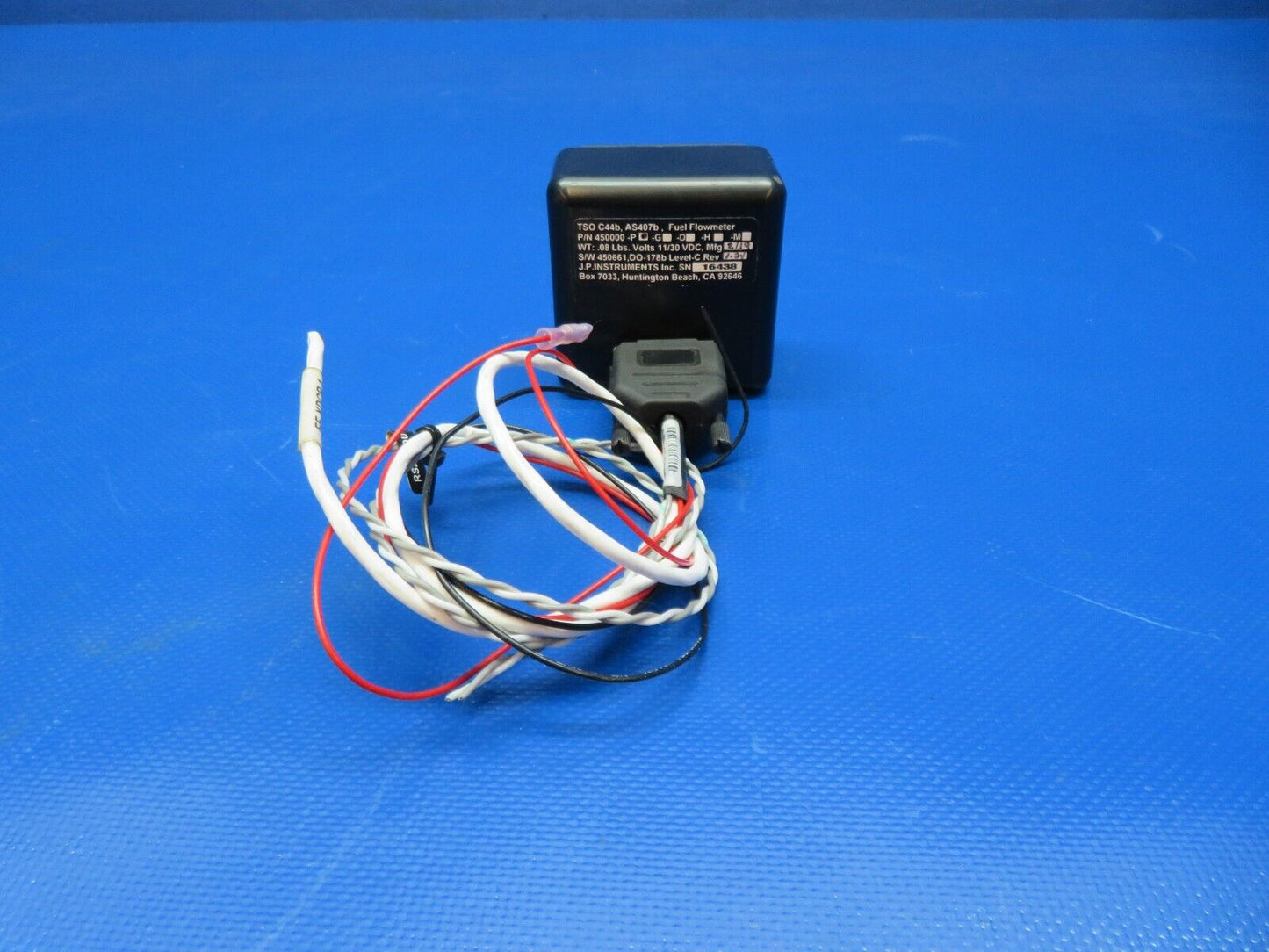 JPI FS-450 Fuel Flow Meter 11-30v w/ STC & Manual 450000-P WARRANTY (1224-105)