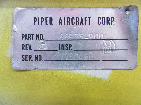 Piper PA-28 / PA-32 Vertical Stabilizer / Fin Assy P/N 66975-03 (0424-14)