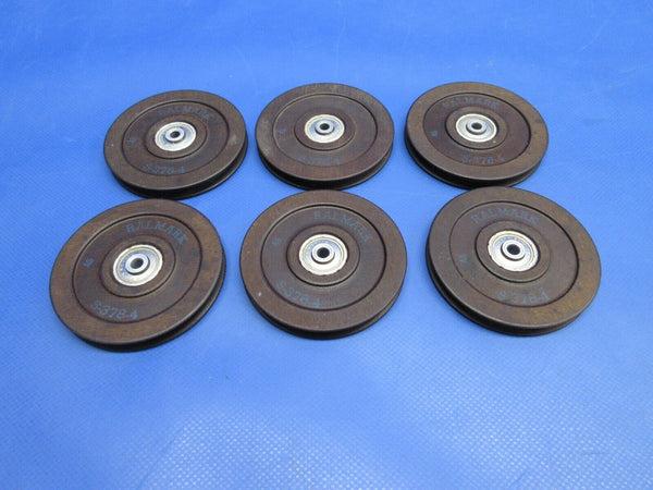 Piper PA-28-181 Archer Ralmark Pulley P/N S378-4 LOT OF 6 (0624-922)