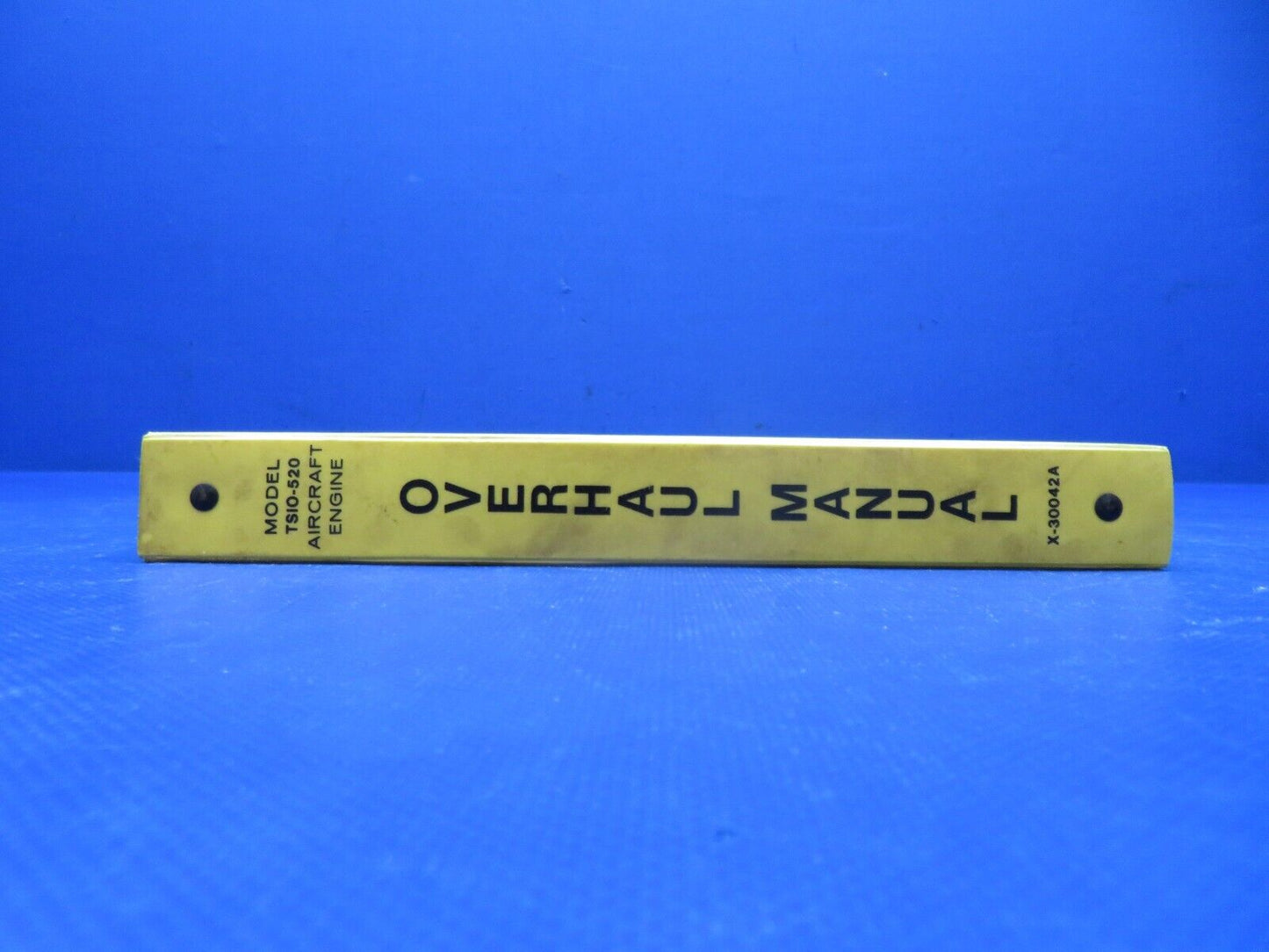 =Continental TSIO-520 Series OH Manual & Parts Catalog P/N X-30043A (1024-197)