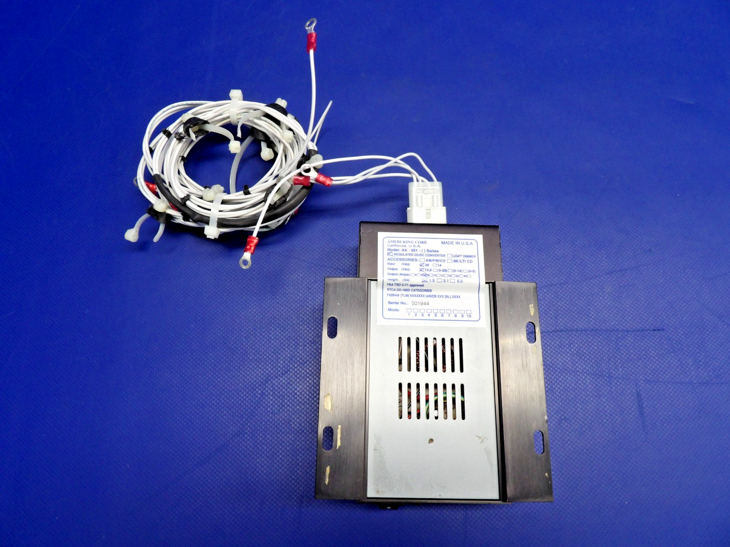 Ameri-King AK-551 Regulated DC/DC Converter 28/13.8V (0426-1257)9