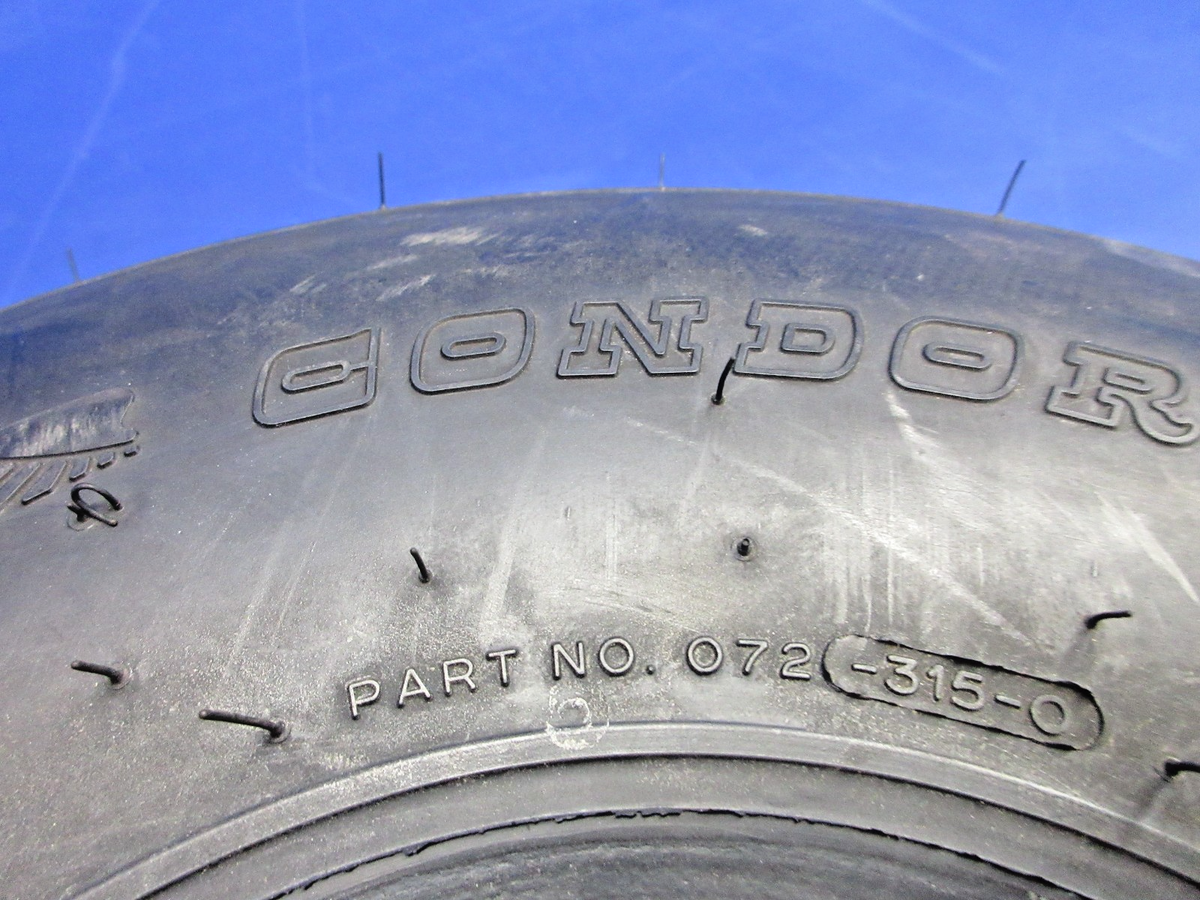 Condor 6.00-6 4 Ply Tire P/N 072-315-0 NOS (0626-2041)3