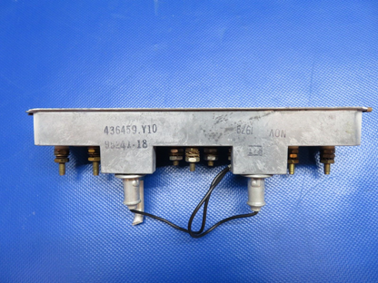 Piper PA-34 Stewart Warner Cluster Gauge 436459, 436459-Y10 WARRANTY (0424-1732)