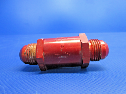Beech D95A Travel Air Dukes Astronics Check Valve P/N 3210-00 LOT OF 2 (0326-80612