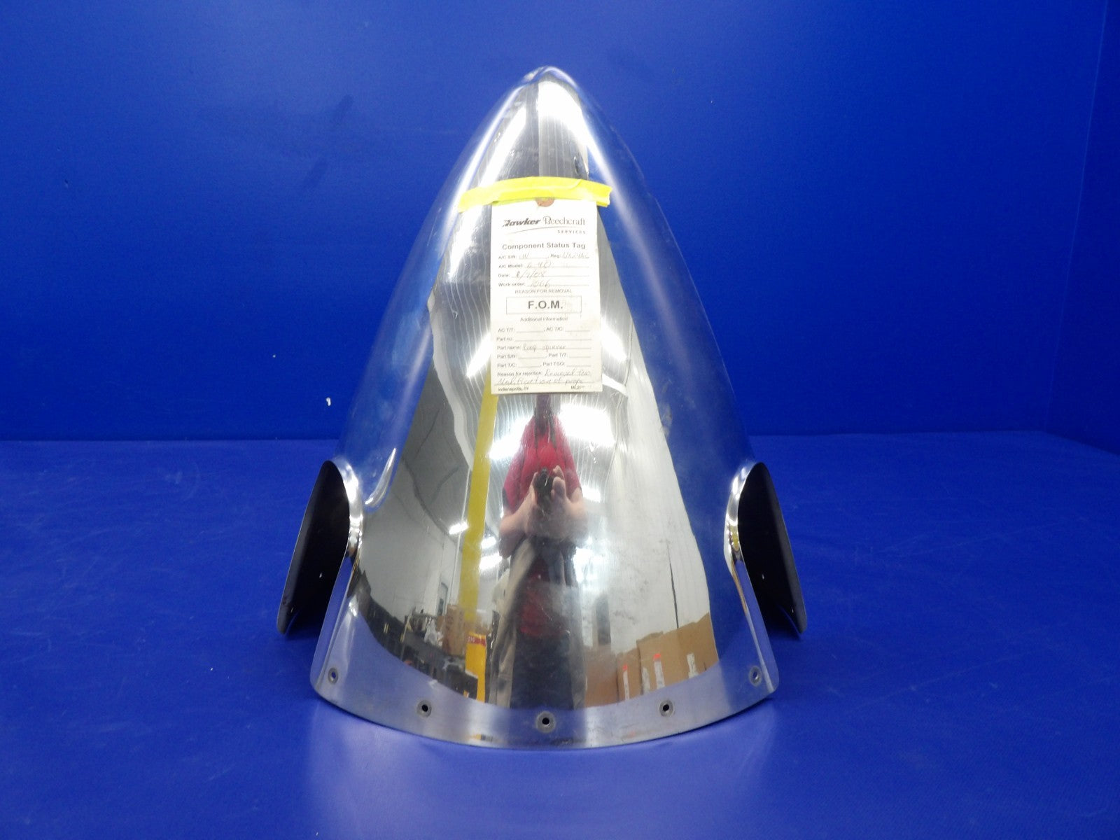 Dented Beech 58 Baron 3-Blade Propeller Spinner Dome P/N C3004 (0226-2029)8