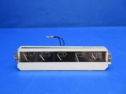 Piper PA-34 Stewart Warner Cluster Gauge 436459, 436459-Y10 WARRANTY (0424-1732)
