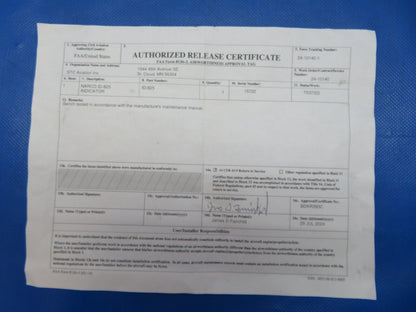 Beech 19A Musketeer Narco ID-825 Indicator P/N ID-825 TESTED w/ 8130 (0824-106)