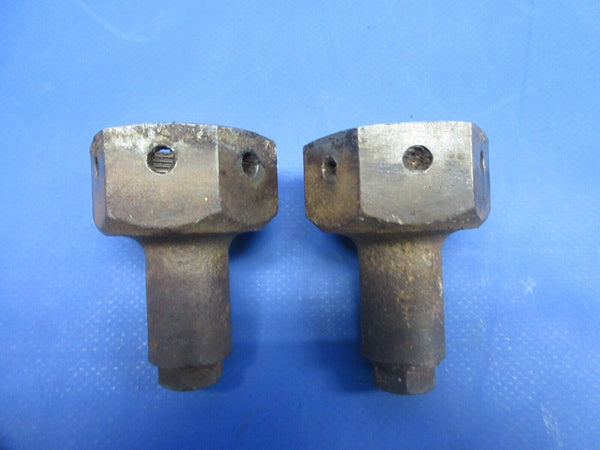 =Cessna 150 / 150L Main Gear Axle Nut 2 3/8" Tall 0741047-1 LOT OF 2 (1024-909)