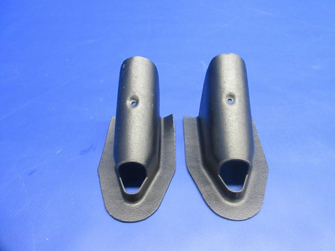 Piper PA-28-181 Rudder Pedal Stop Bracket Cover P/N 78735-02 LOT OF 2 (1224-763)