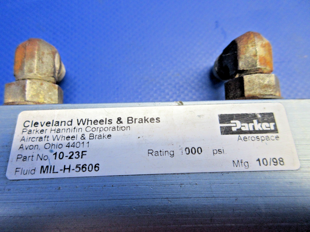 Air Tractor AT-301 Cleveland RH Master Bake Cylinder P/N 10-23F (0826-879)4