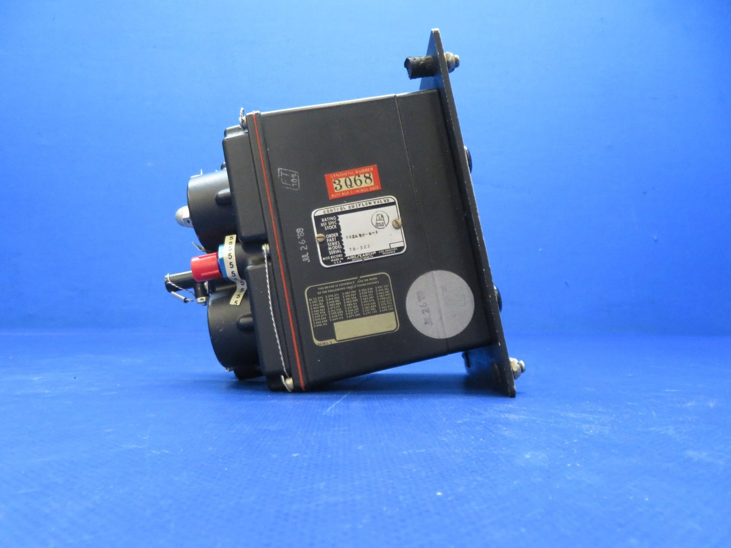 Aire Search Cabin Pressure Control Outflow Valve 102496-4-1 WARRANTY (0426-111)7
