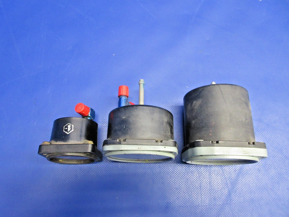 Original Beech 35 Bonanza Air Speed, Manifold Press & Suction Gauge  (0926-2162)2