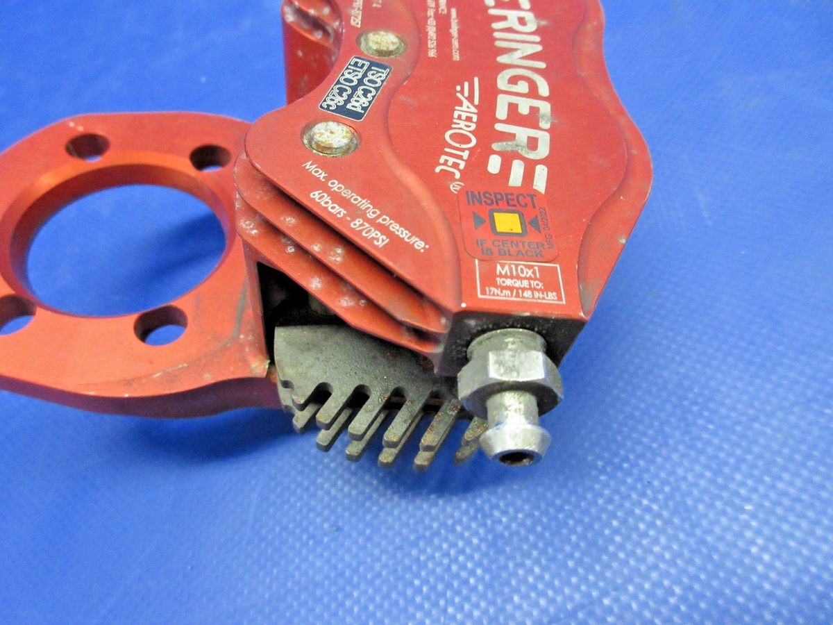 Cirrus SR22 Beringer Brake Caliper & Torque Plate P/N RNF-005.1 (0926-793)5