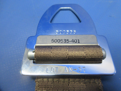 Beech Aircraft Lap Belt Half P/N 500782-11 (1124-787)3