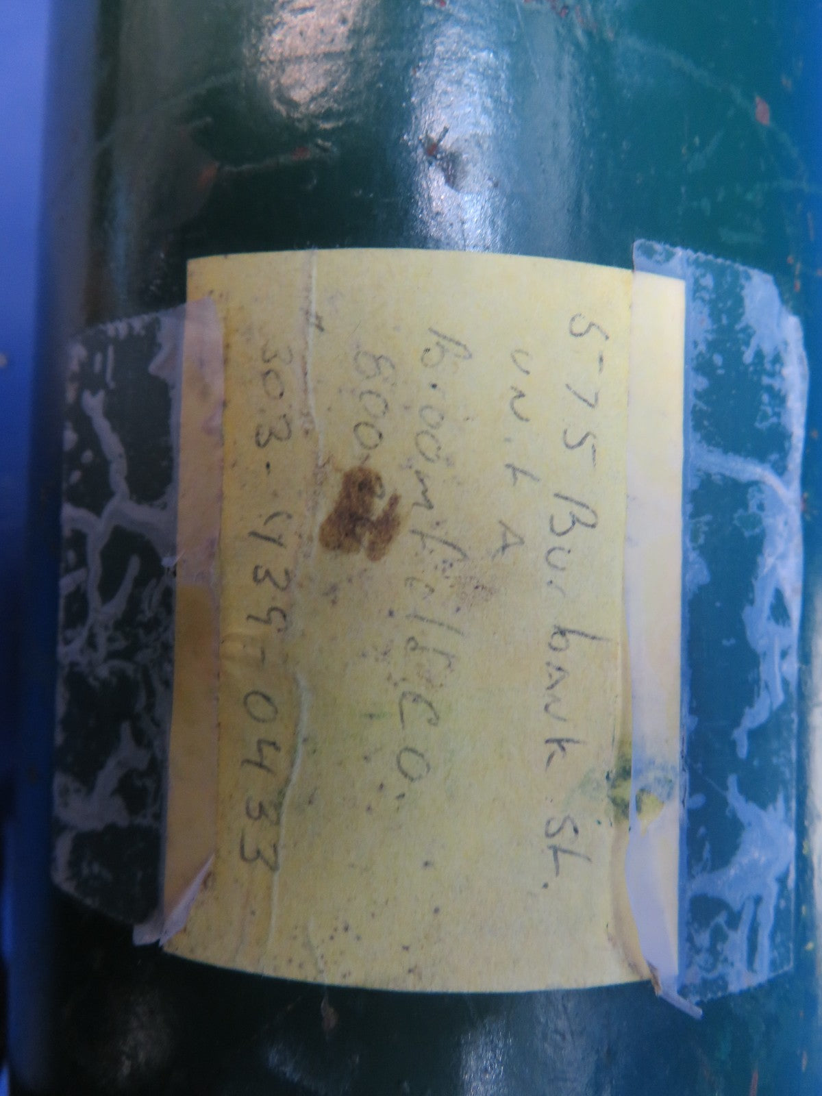 Cessna 421 Aviators Breathing Oxygen Tank P/N C166001-0409 (0726-451)7