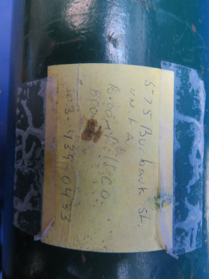 Cessna 421 Aviators Breathing Oxygen Tank P/N C166001-0409 (0726-451)7