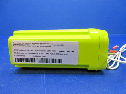 ARTEX ELT 345 w/ Whip Antenna & Remote Switch P/N A3-06-2883 TESTED (0626-826)12