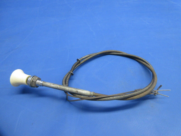 Piper PA-20 Pacer Parking Brake Control Cable Assy 40" Long 16775-000 (1024-771)