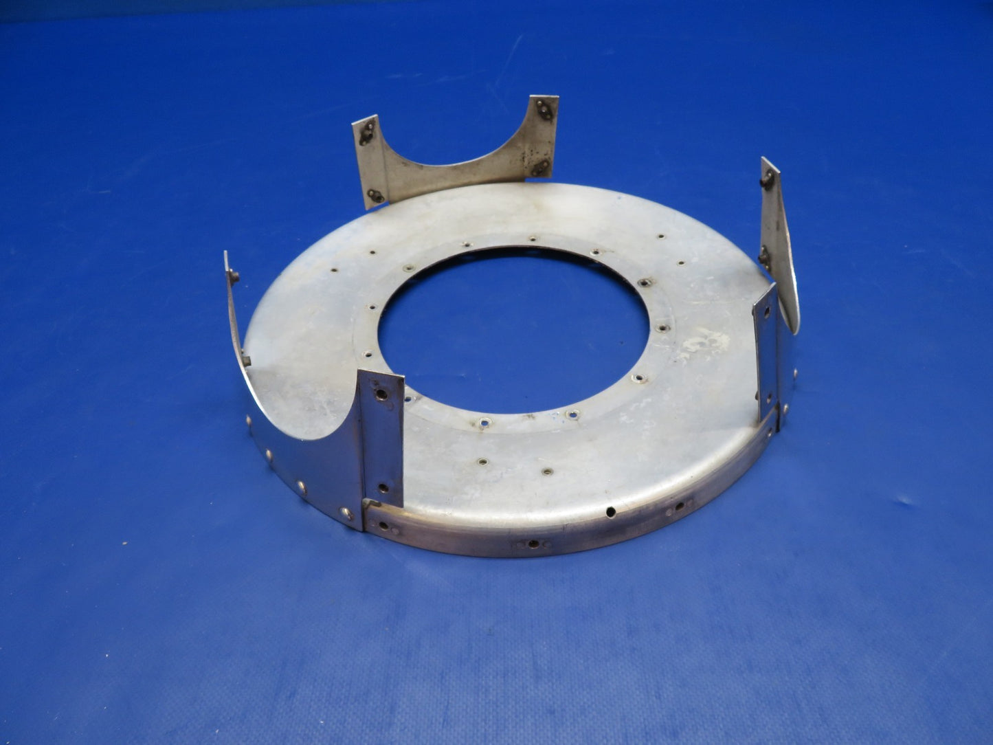 Cessna McCauley Polished 3-Blade Propeller Spinner Bulkhead P/N D-3796 (0326-8610