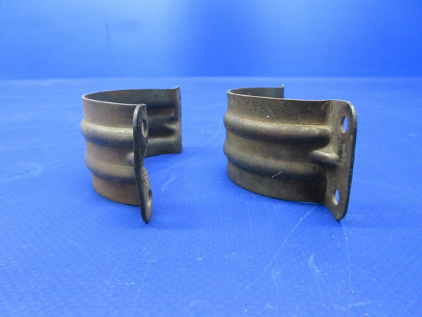 Early Cessna 210 Exhaust Clamp P/N 1250201-8 LOT OF 3 (1224-1324)