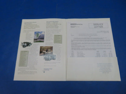 Lycoming OH Manual Direct Drive Engine  & Folder Data Pak 60294-7 (1024-187)