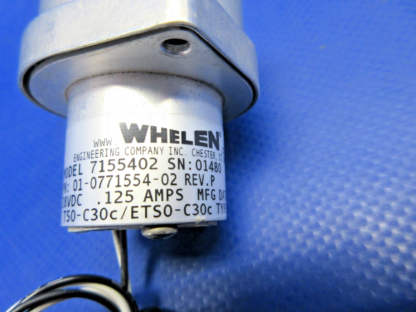 Whelen LED AFT Vertical Position Light 28V 01-0771554-02 TESTED (0626-895)4