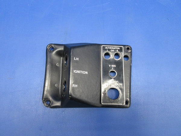 Beech 95 / D95A Travel Air Ignition Panel Escutcheon P/N 96-364033-3 (0524-1080)