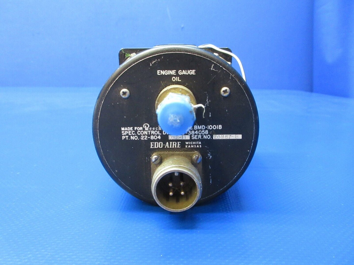 Edo-Aire Beechcraft 3-in-1 Engine Gauge P/N 22-804-032-11 (1224-1238)