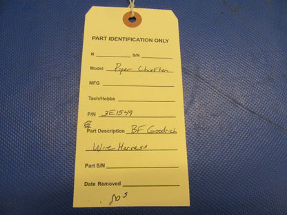 BF Goodrich Prop Hub Extension 3 Wire Harness De-Ice NOS P/N 3E1549 (0921-538)6