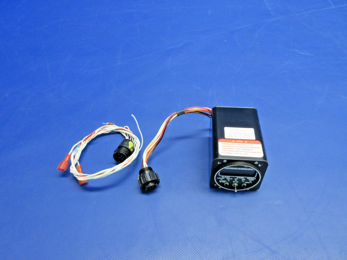 Electronics International Super Clock Timer w/Connector SC-5 TESTED (0926-891)1