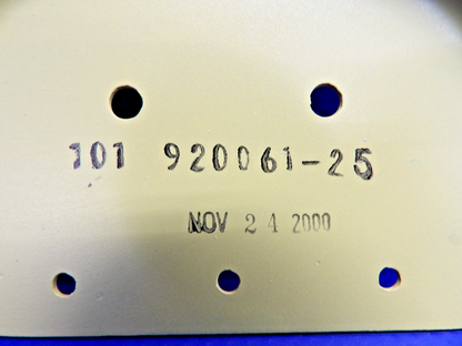 Beech Anti-Siphon Fuel Door P/N 101-920061-25 NOS (0326-1244)3