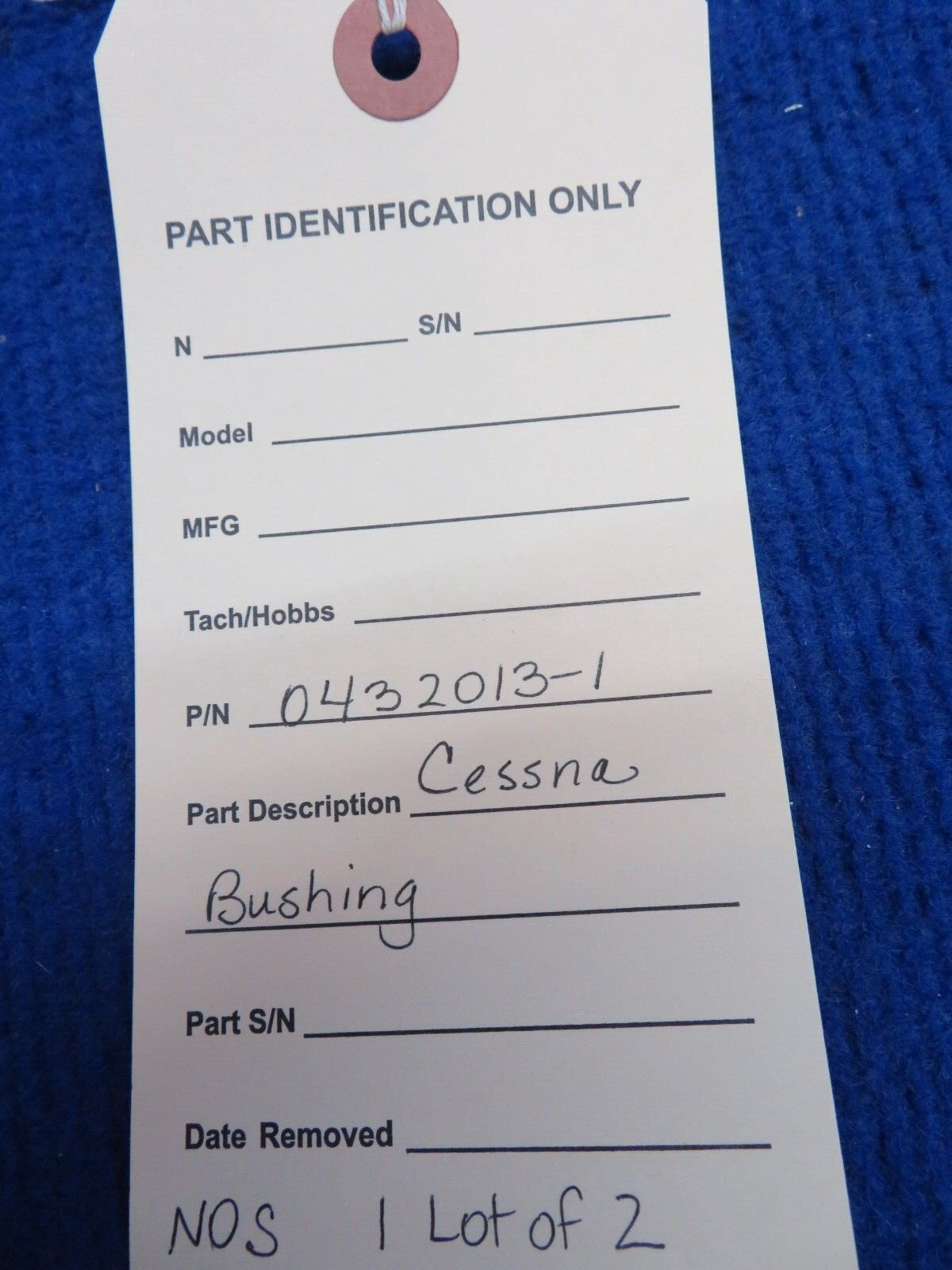Cessna Bushing P/N 0432013-1 LOT OF 2 NOS (0622-15)6