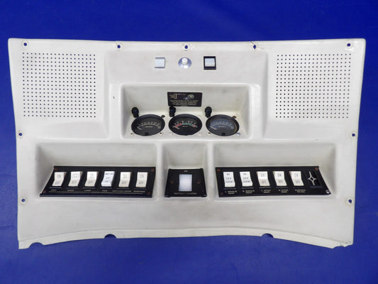 Piper PA-31T1 Cheyenne Overhead Switch Panel P/N 51255-17 (0626-1266)0