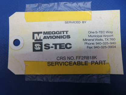 Cessna 421 S-Tec Autopilot Yaw Computer 28v P/N 0121-2 WARRANTY (0326-174)10