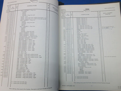 Piper PA-25 Pawnee Parts Catalog P/N 753-521 (1024-1238)