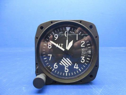 Aerosonic Corp Altimeter 14-28V P/N 101435-01211 Overhauled 1998 (0626-829)0