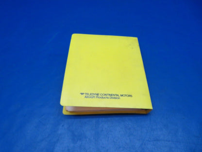 Continental IO-360, TSIO-360, LTSIO-360 OH & Parts Manual X-30031A (1024-201)
