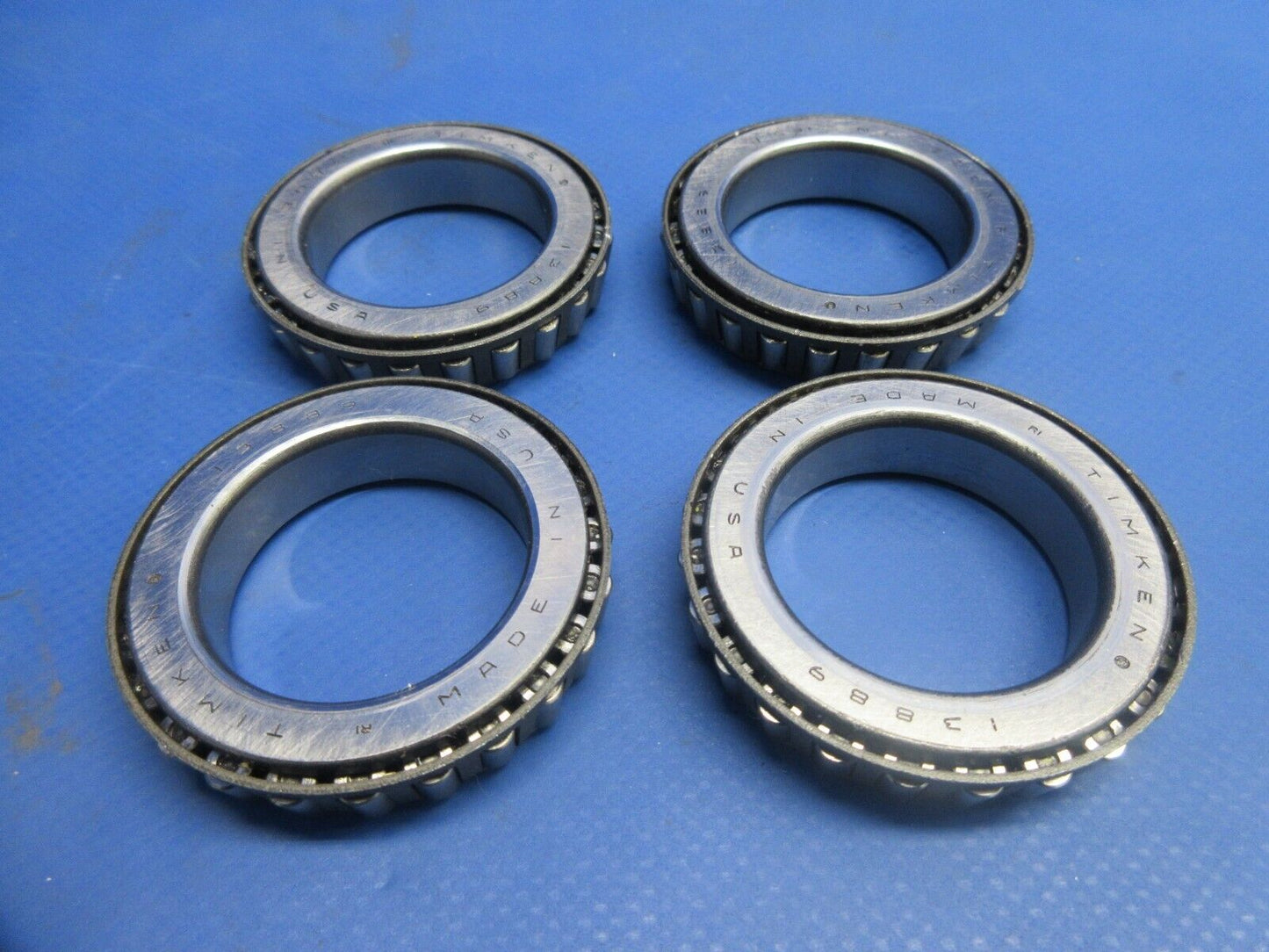 Mooney M20 / M20C Timken Roller Bearing Assembly P/N 13889 LOT OF 4 (1024-807)