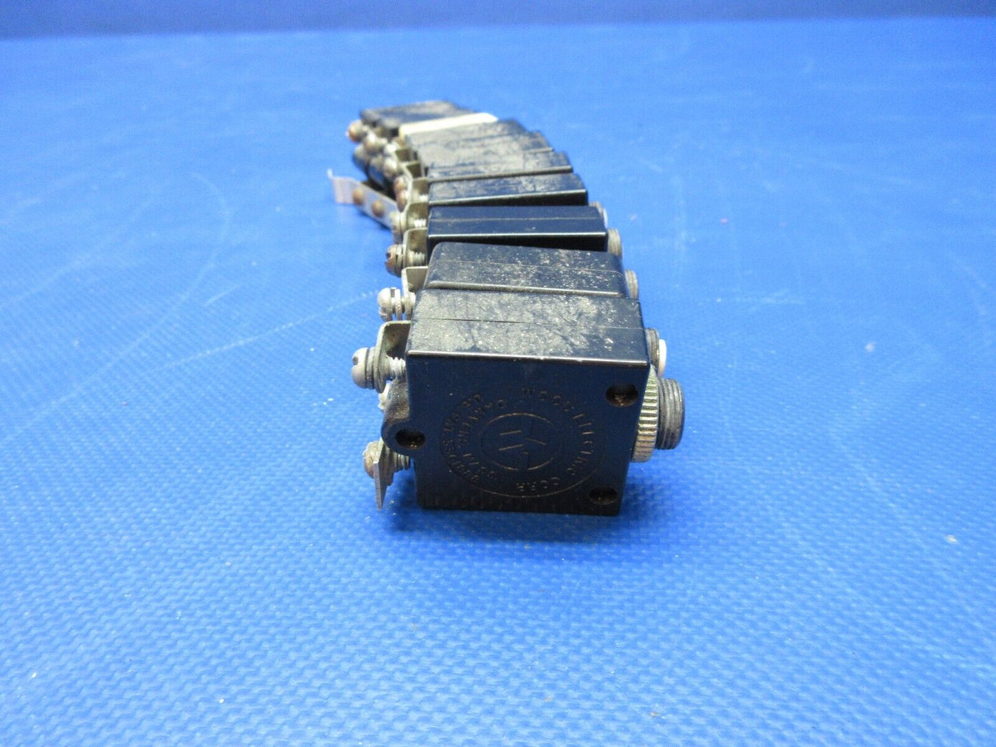 Cessna Wood Electric Circuit Breakers P/N 1600-041-01008 LOT OF 18 (0924-1367)