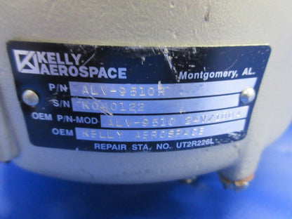 Kelly Aerospace Alternator 24V P/N ALV-9510 Repaired w/8130 (1224-746)