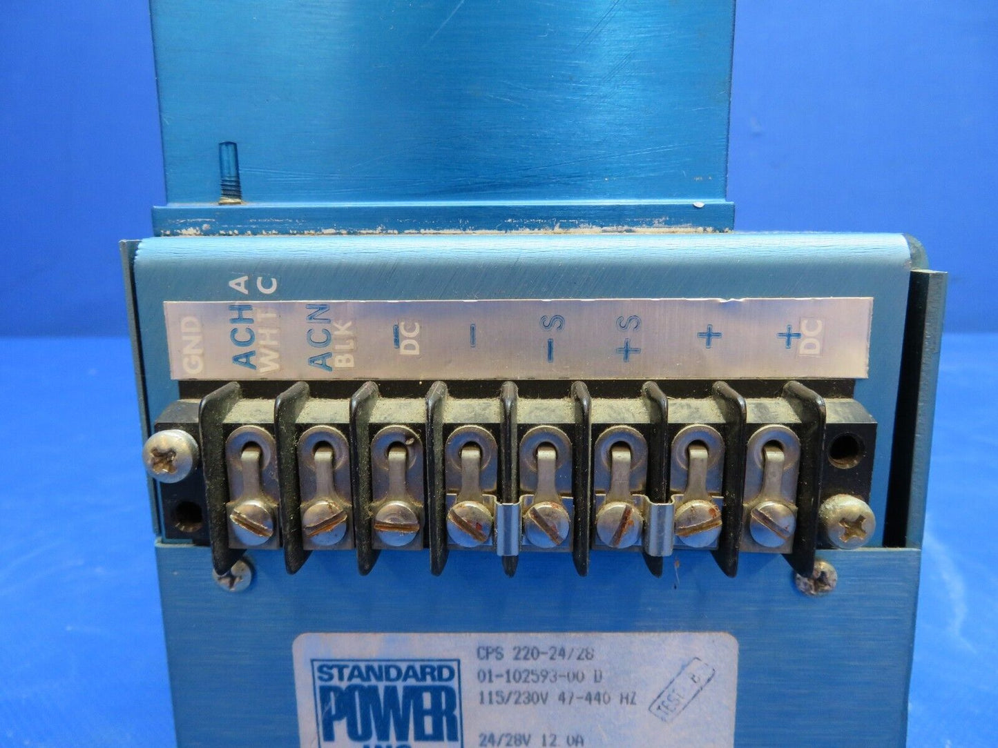 @Standard Power Inc. Power Supply 28V P/N CPS220-24/28, 01-102593-00 (1124-2002)
