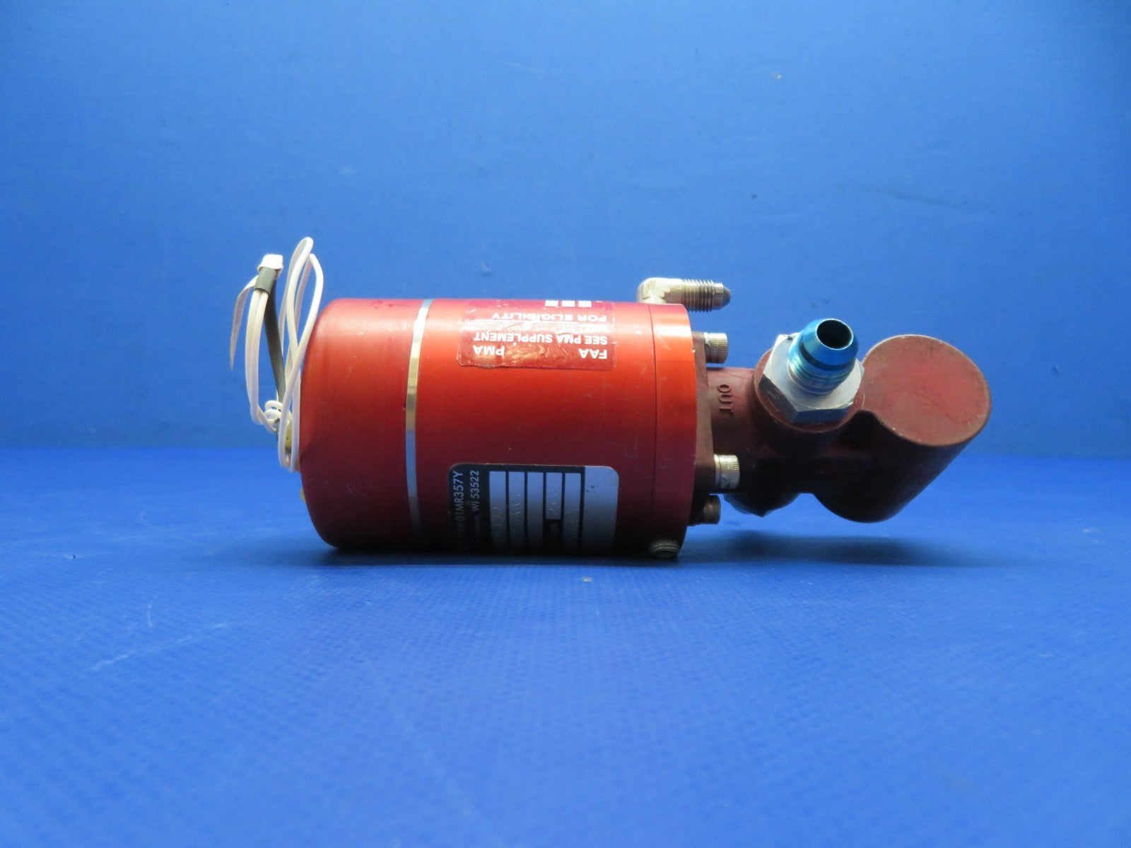 Cessna 421 Dukes Fuel Boost Pump 28v P/N 4140-00-153 TESTED (0326-164)6