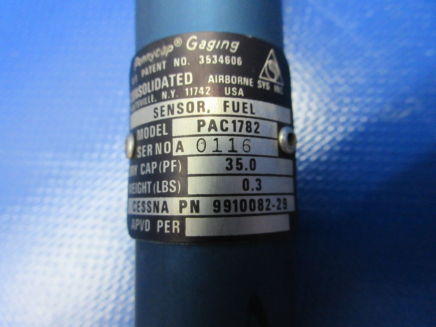 Cessna 310 LH Wing Tip Fuel Tank Fuel Transmitter 9910082-29 WARRANTY(1224-1269)