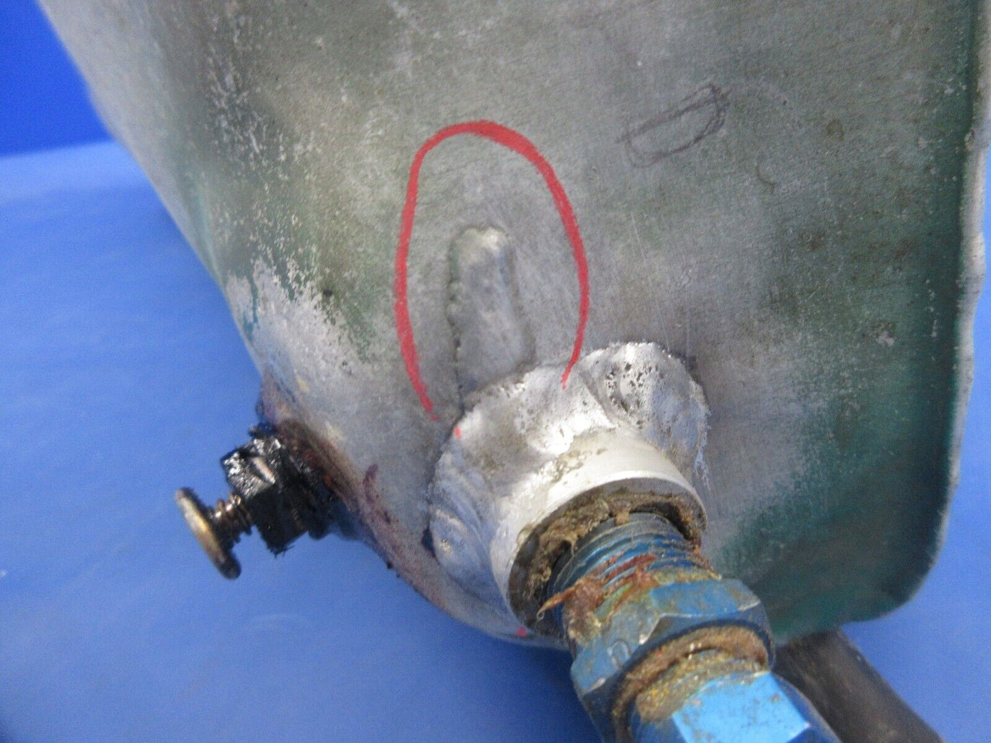 Piper PA-20 Pacer RH Fuel Tank Assy P/N 10849-016 (1024-2043)