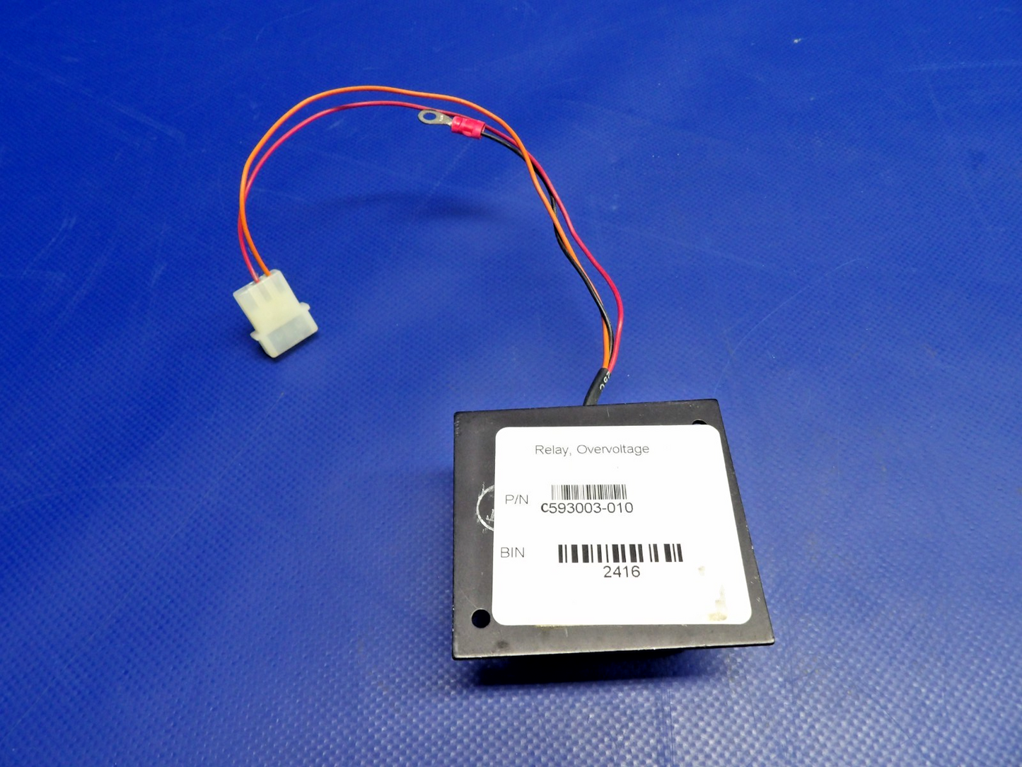 Electro-Mech Overvoltage Relay 28V P/N C593003-0101 NOS (0426-1243)10