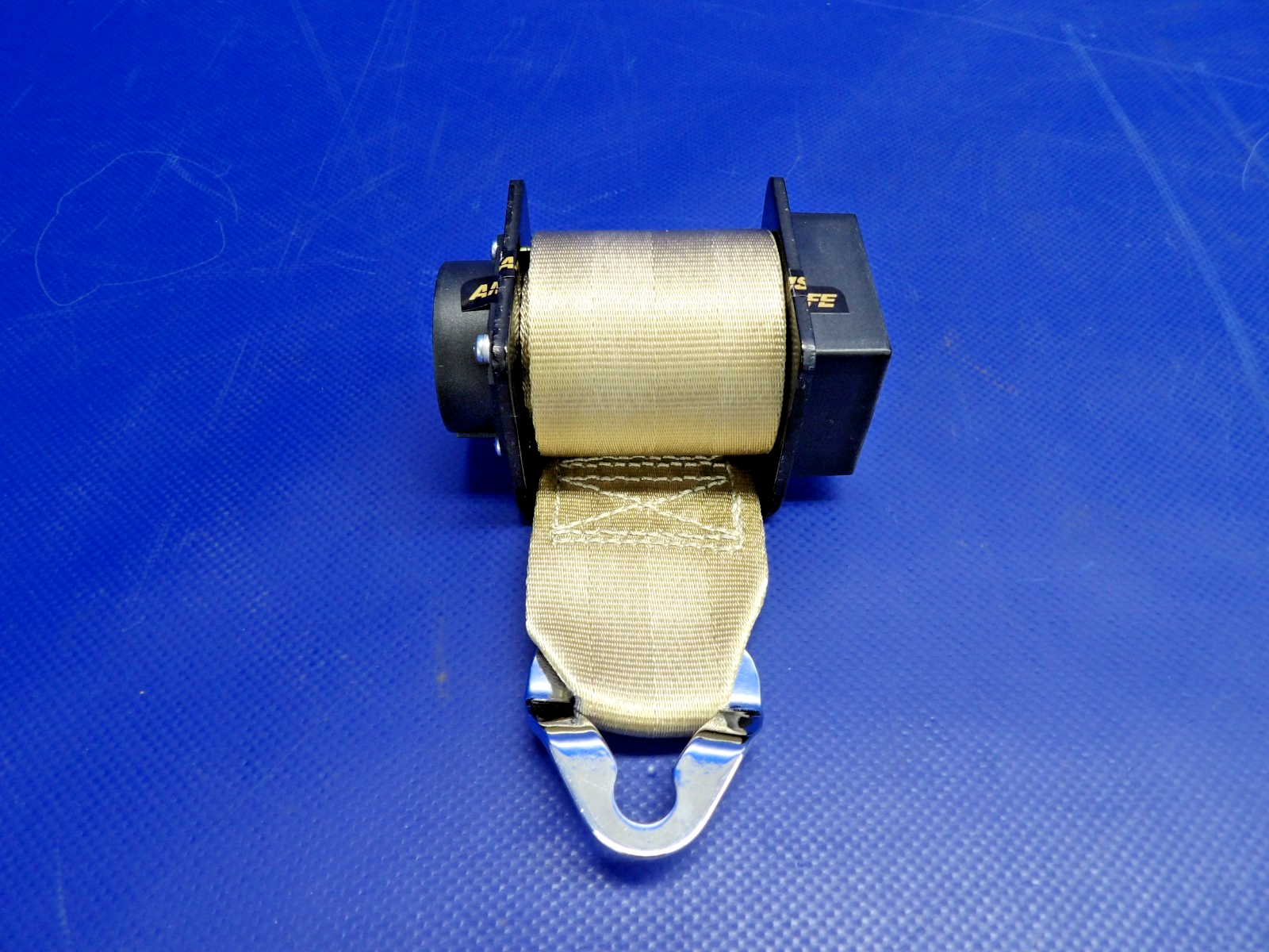 Am Safe Inertia Reel & Shoulder Harness NOS w/8130 P/N 500779-9-0624 (0326-1242)8