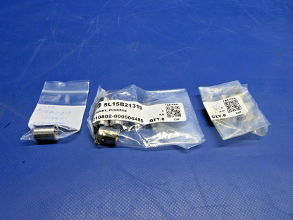 Lycoming Pushrod Socket P/N 15B21319, SL15B21319 SET OF 8 NOS (0926-890)0